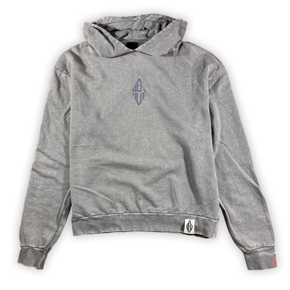 SUDADERA OVERSIZE GRIS