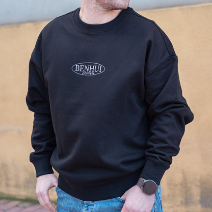 JUST F*CKING TRY OVERSIZED CREWNECK