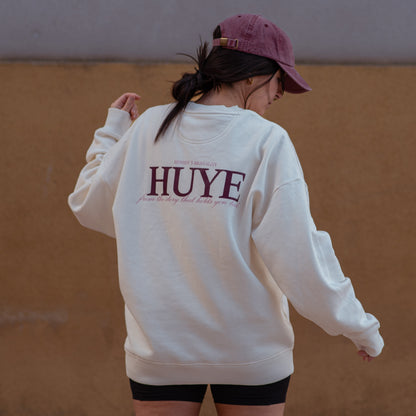 HUYE OVERSIZED CREWNECK